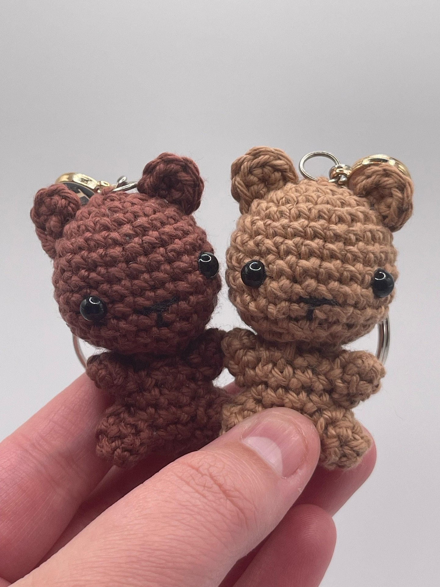 Kissing Teddy Bears, PDF Crochet Pattern, Digital File Amigurumi Pattern