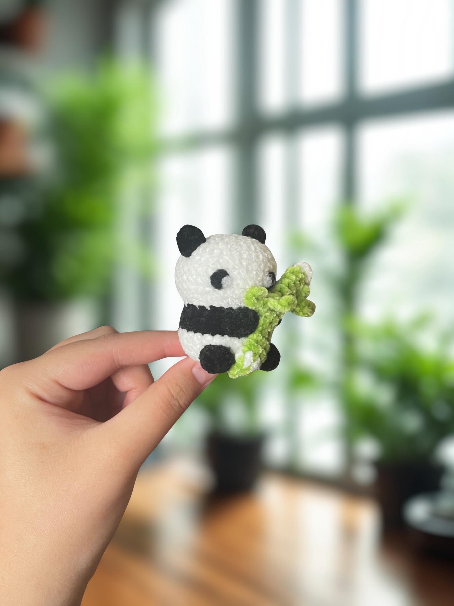 Chunny The Panda, PDF Crochet Pattern, Digital File Amigurumi Pattern
