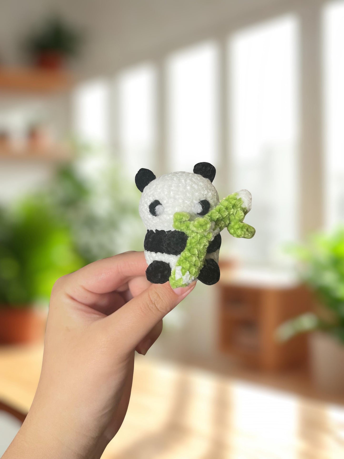Chunny The Panda, PDF Crochet Pattern, Digital File Amigurumi Pattern