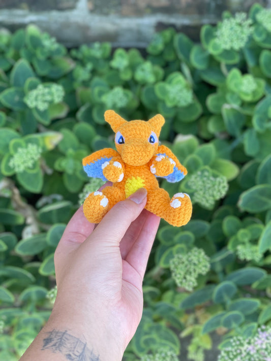 Fiery Dragon Keychain