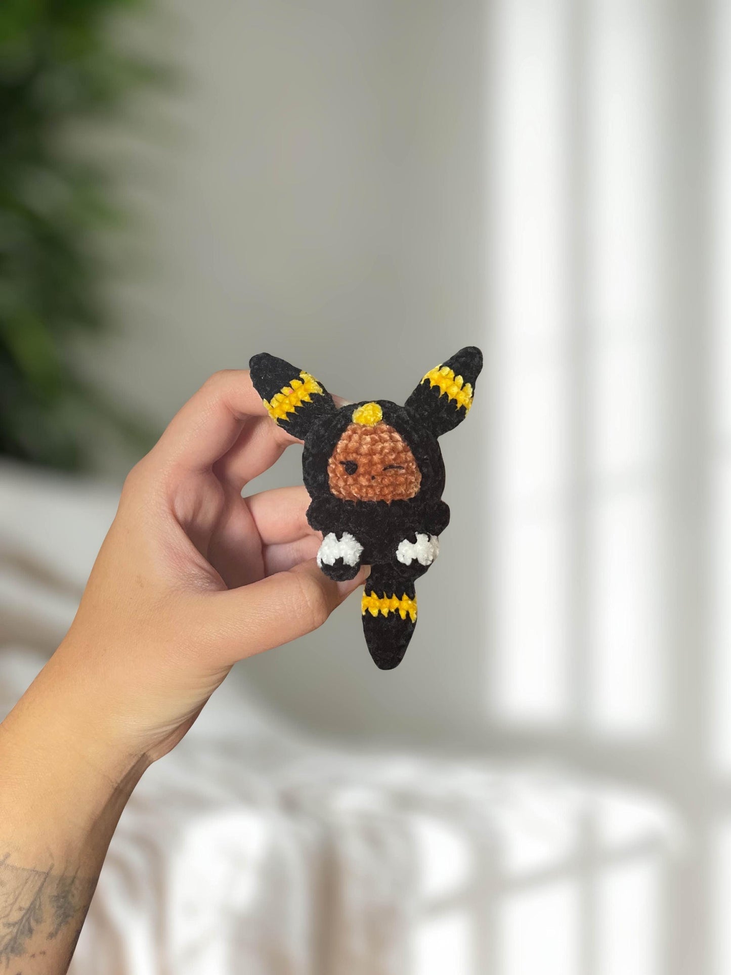 Dark Fox Onesie, PDF Crochet Pattern, Digital File Amigurumi Pattern