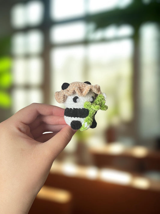 Chunny The Panda, PDF Crochet Pattern, Digital File Amigurumi Pattern